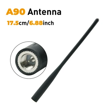 Antena Yaesu A90 17,5 cm/6,88 inča Dvofrekvencijska VHF UHF 136-174/400-470 Mhz za раций Yaesu FT-60R FT-3R FT-5R YHA-66